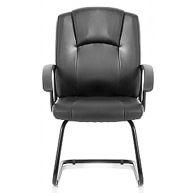Bella Bonded Leather Visitor Boardroom Chair