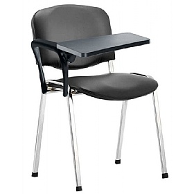 Iso Chrome Frame Vinyl Conference Chair With Writi