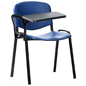 Iso Black Frame Poly Conference Chair With Writing