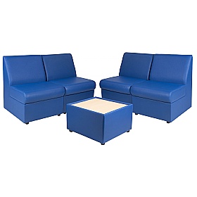 Sentado Vinyl Modular Reception Seating