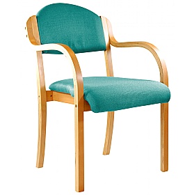 Tahara Wooden Frame Stacking Armchair