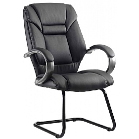 Galloway Bonded Leather Visitor Boardroom Chair