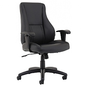 Winsor Medium Back Executive Bonded Leather Manager Chair