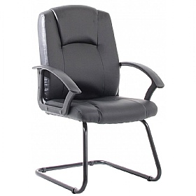 Bella Bonded Leather Visitor Boardroom Chair