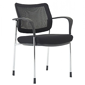 Brunswick Deluxe Chrome Frame Mesh Back Conference Chair