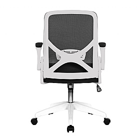 Oyster Folding Mesh Task Operator Chairs