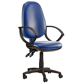 Kirby Jumbo Extra High Back Vinyl 2-Lever Operator