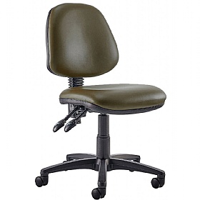 Kirby Medium Back Vinyl 3-Lever Operator Chairs