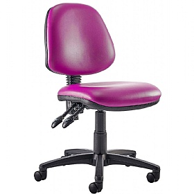 Kirby Medium Back Vinyl 3-Lever Operator Chairs