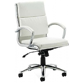 Classic Medium Back Bonded Leather Executive Offic