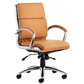 Classic Medium Back Bonded Leather Executive Offic