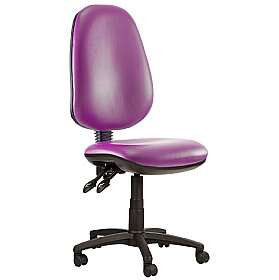 Kirby Jumbo Extra High Back Vinyl 2-Lever Operator