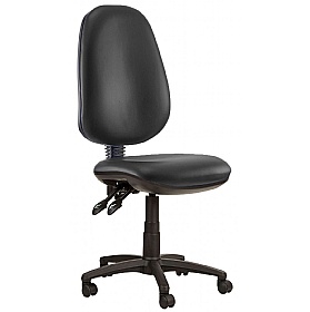 Kirby Jumbo Extra High Back Vinyl 2-Lever Operator