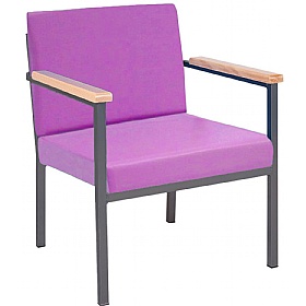 Interlude Vinyl Reception and Waiting Room Chairs