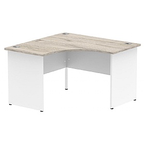 Impulse Two Tone Corner Desk