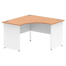Impulse Two Tone Corner Desk