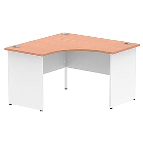 Impulse Two Tone Corner Desk