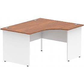 Impulse Two Tone Ergonomic Radial Desks