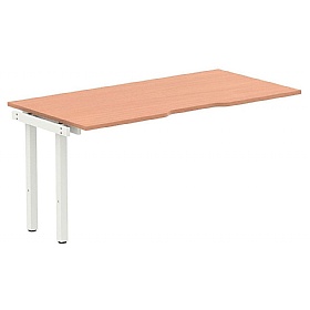 Evolve Plus Single Row Bench Desk Extension Kit