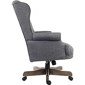 Chairman Fabric Antique Replica Office Chair