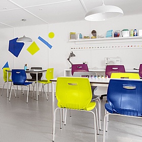 Geo Ergonomic Polypropylene School Chairs