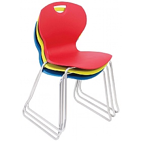 Evo Ergonomic Skid Base School Chairs
