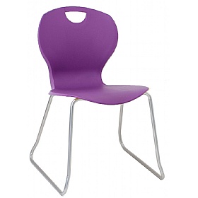 Evo Ergonomic Skid Base School Chairs