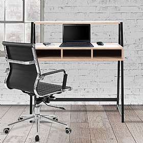 Vienna Compact Two Tier Home Office Desk