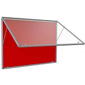 FlameShield Top-Hinged Tamperproof Noticeboards