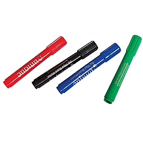Drywipe Pens - Pack of 4 Assorted Colours