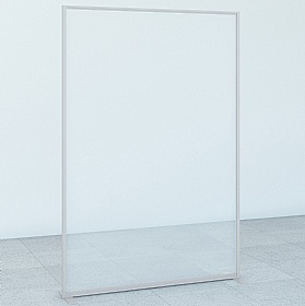 Compass Acrylic Floor Standing Partition Screens