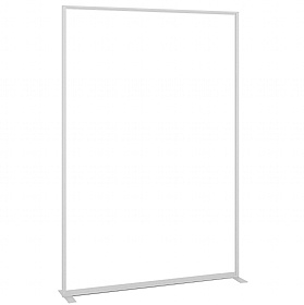 Compass Glass Floor Standing Partition Screens - Office Accessories