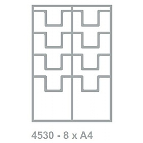 Crystal Clear Wall Mounted Leaflet Dispenser