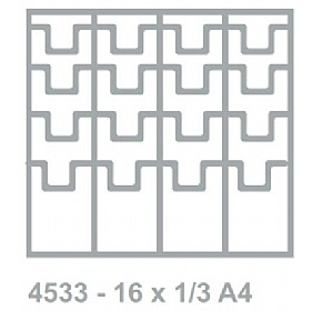 Crystal Clear Wall Mounted Leaflet Dispenser