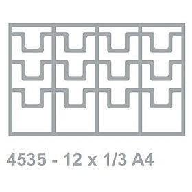 Crystal Clear Wall Mounted Leaflet Dispenser