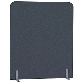 SpaceDividers Curved Floor Standing Office Partiti