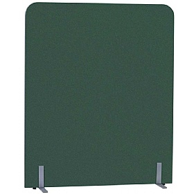 SpaceDividers Curved Floor Standing Office Partiti