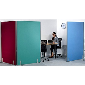 SpaceDividers Floor Standing Office Partition Screens - Office Accessories