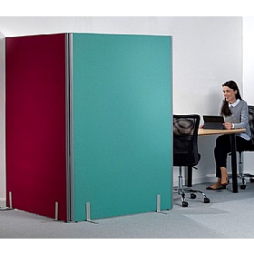 SpaceDividers Floor Standing Office Partition Screens