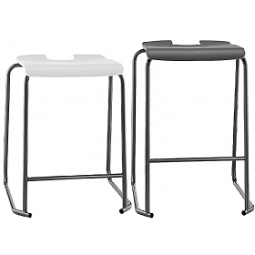 SE Classic Backless Ergonomic School Stools