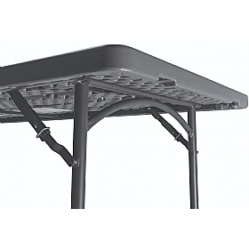 Shadow Rectangular Poly Folding Tables