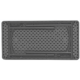 Shadow Rectangular Poly Folding Tables