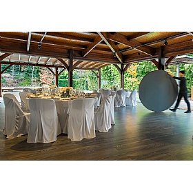 Shadow Blow Moulded Circular Folding Tables