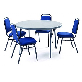 Shadow Blow Moulded Circular Folding Tables