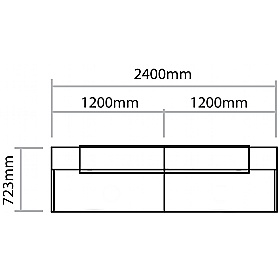 Engage Duo Reception Desk