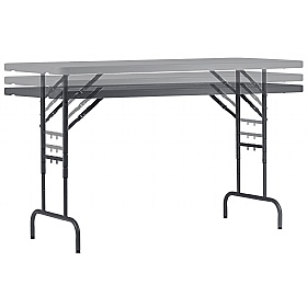 Shadow Blow Moulded Rectangular Height Adjustable Table