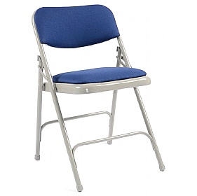 EasiFold Lightweight Upholstered Folding Chair (Pack of 4)