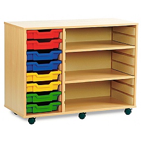 Classic 8 Shallow Tray Unit with 2 Adjustable Shel