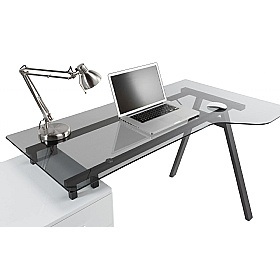 Cleveland Glass Home Office Desk