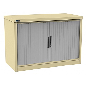 Silverline Kontrax Side Tambour Cupboards - Office Storage